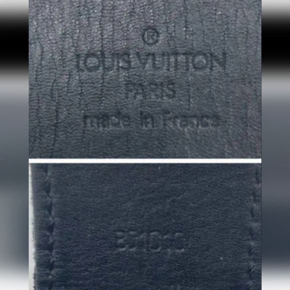 ๐ RARE LOUIS VUITTON CUFF BRACELET Black with Gold hardware..stunning!! ๐ค๐ค๐ค - Picture 6 of 9